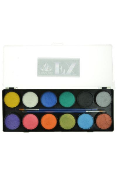 Diamond Fx 12 Colors Metallic Palette