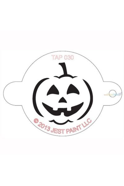 Tap Face Painting Stencil Jack O'Lantern