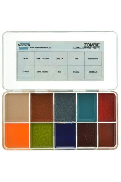 Zombie Key Colours Palette
