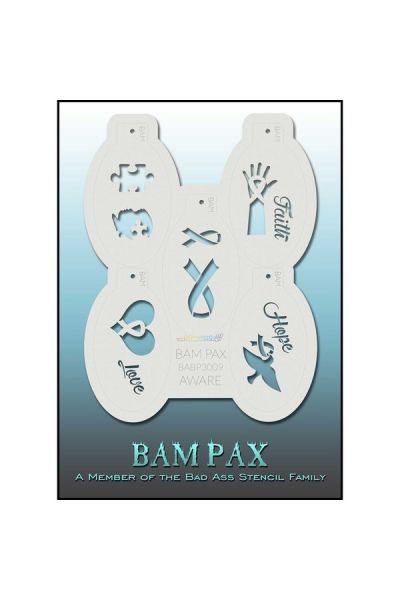 Bad Ass Bam-Pax Aware Stencil