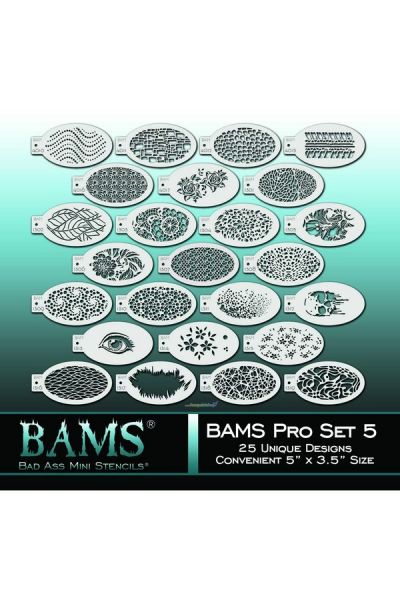 Bad Ass 25 Stencils Pro Set 5