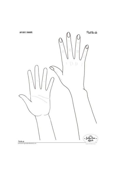 Practice and Display Original Board  Hands A3 0028