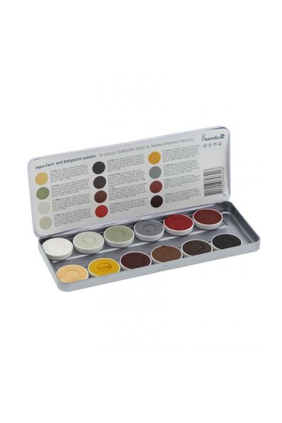 Superstar Aqua Face & Bodypaint Palette By Matteo
