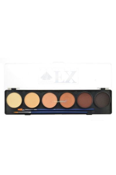 Diamond Fx 6 Huidskleuren Schmink Palette