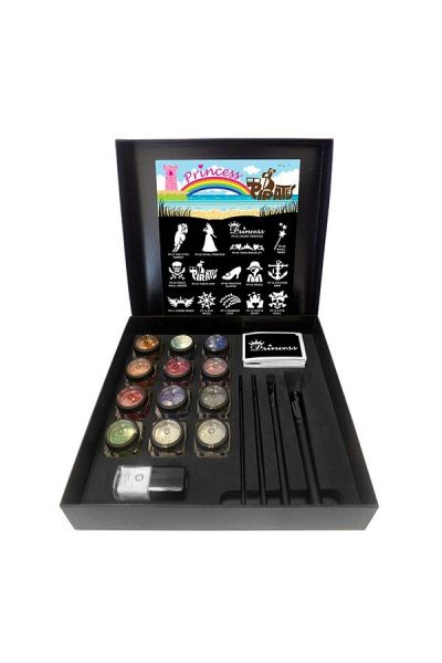 Glimmer Princess & Pirate Deluxe Tattoo Kit
