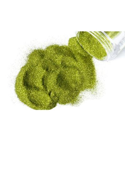Glimmer Cosmetic Glitter Jar Apple Green