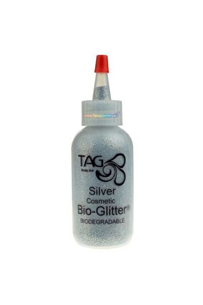Tag Body Art Bio Glitter Zilver 60ml