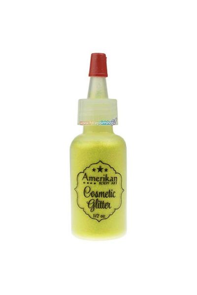 Amerikan Body Art Glitter Electric Yellow