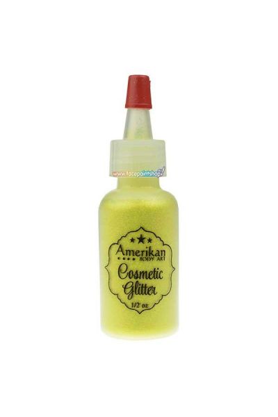 Amerikan Body Art Glitter Electric Yellow