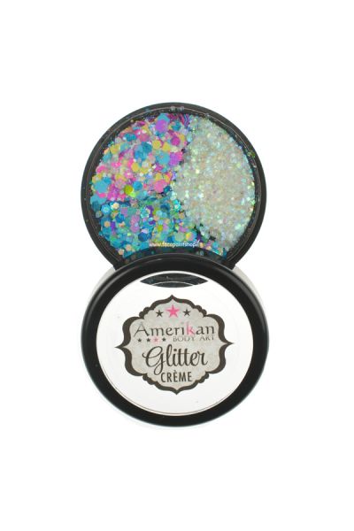 Amerikan Body Art Glitter Creme Limited Trio Palette 15gr