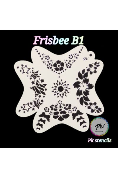 Frisbee Schminkstencil B1