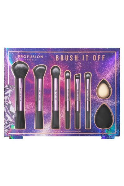 Euphoric Glam - Brush It Off Makeup Brush & Blender Set