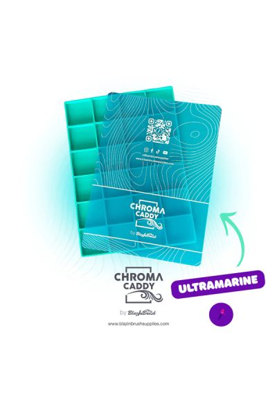 Blazin Brush - 24 Slot Silicone Insert | Chroma Caddy – Ultramarine