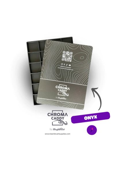 Blazin Brush - 24 Slot Silicone Insert | Chroma Caddy – Onyx