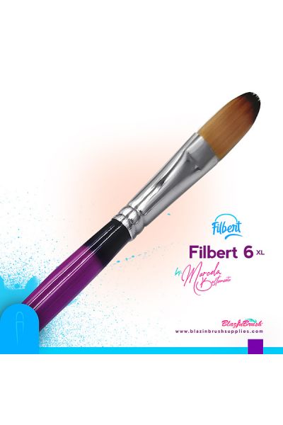 Marcela Bustamante Blazin Brush Filbert 6 Xl