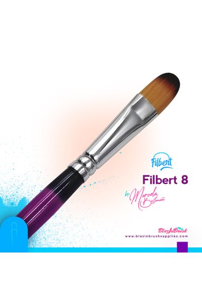 Marcela Bustamante Blazin Brush Filbert 8 