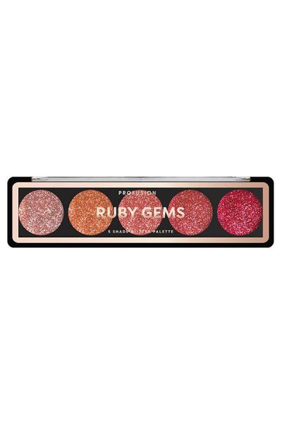 Profusion Glitter Palette Ruby Gems