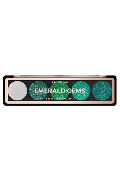 Profusion Glitter Palette Emerald Gems