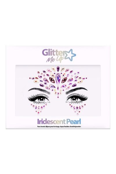 Face Jewels Iridescent Pearl