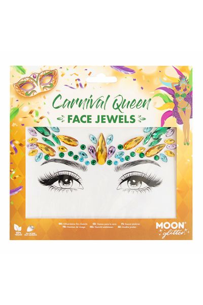 Face Jewels Carnival Queen