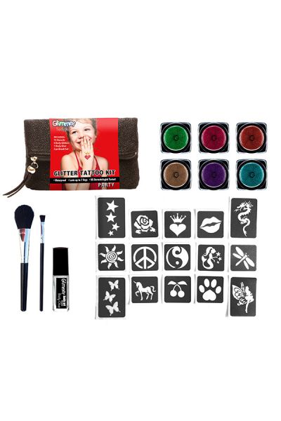Glimmer Glitter Tattoo Kit Party
