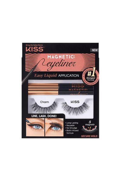 Kiss Magnetic Eyeliner & Lash Kit 07 Charm 