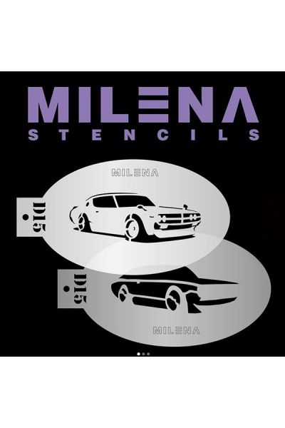 Milena Double Stencil Car D15