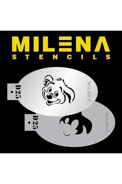 Milena Double Stencil D25