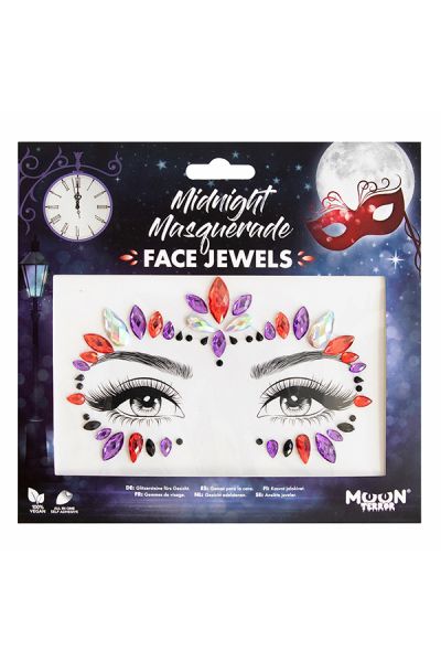 Face Jewels Midnight Masquerade