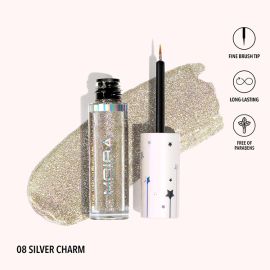 Moira Glitter Liner- Silver Charm 08