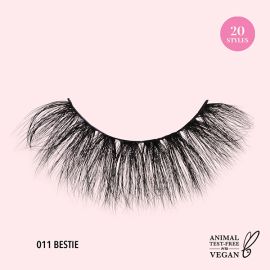 Moira 3D Effect Bionic Vegan Faux Mink Lashes 011 Bestie