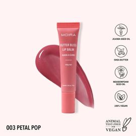 Moira Butter Bliss Lip Balm -Petal Pop