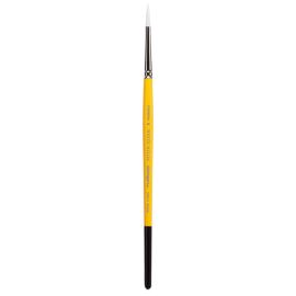 Kingart White Nylon Brush Round 4