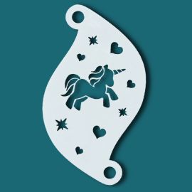 Face Paint Stencil Charming Unicorn