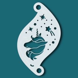 Face Paint Stencil Starlight Unicorn