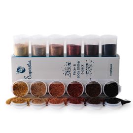 Superstar Happy Fine Glitter Mix 6-pack 90 ml