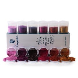 Superstar Autumn Flame Glitter Mix 6-pack 90ml 6-pack
