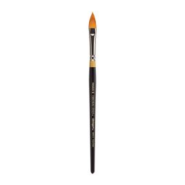 Kingart Golden Taklon Brush Oval Floral Petal 6