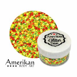 Amerikan Body Art Glitter Creme 15gr Alaaf glitter creme for face and body