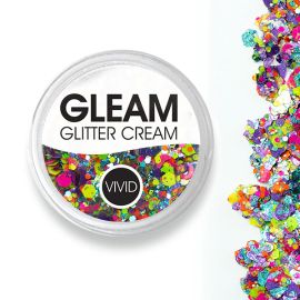 Vivid Gleam Chunky Glitter Cream- Aloha 