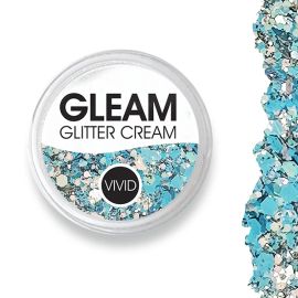 Vivid Gleam Chunky Glitter Cream- Bluebell