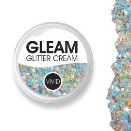 Vivid Gleam Chunky Glitter Cream- Candy Cloud