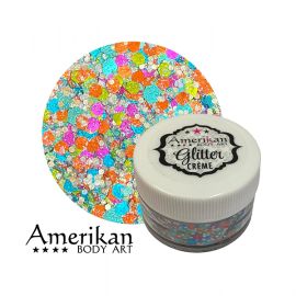 Amerikan Body Art Glitter Creme 15gr- Capricorn