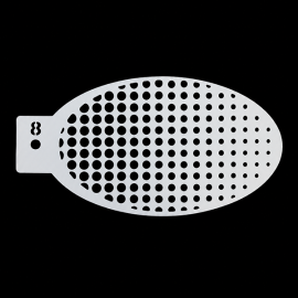 Dot Wave Stencil
