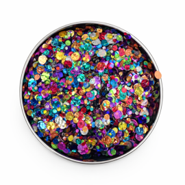 X-Sins Glitter Dottie Rainbow