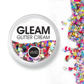Vivid Gleam Chunky Glitter Cream- Festivity