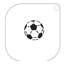 Facepaintingstencil Football