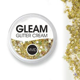 Vivid Gleam Chunky Glitter Cream- Gold dust