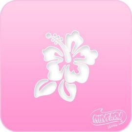 Silly Farm Stencil Flower