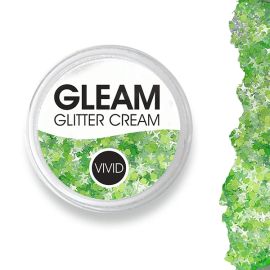 Vivid Gleam Chunky Glitter Cream- Honeydew